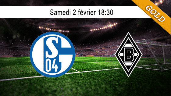 pronostic SCHALKE 04 - BORUSSIA M'GLADBACH