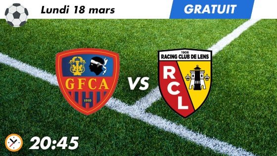 pronostic Gazélec Ajaccio - Lens