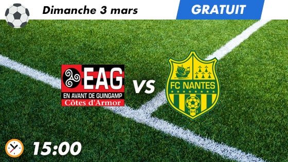 Pronostic Guingamp - Nantes