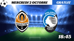 Pronostic Shakhtar - Atalanta