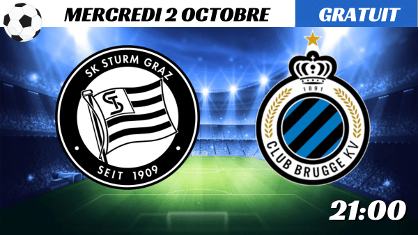 Pronostic Sturm Graz - Bruges