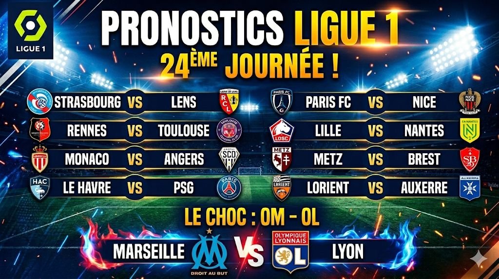 Analyse Ligue 1 - Journée 24