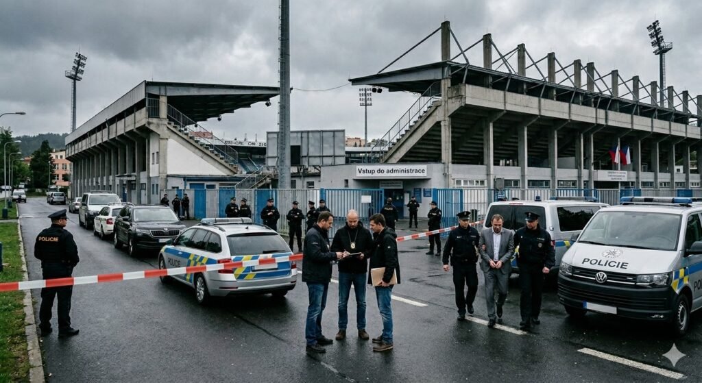 Football tchèque : une vaste opération anti-corruption éclate, la première division aussi concernée