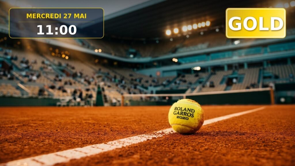 Preview Roland Garros Jour 4 - Mercredi 27 mai 2026 - MediaPronos GOLD