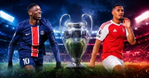 PSG - Arsenal : finale de la Ligue des Champions 2026 (Dembélé, Saliba, trophée)