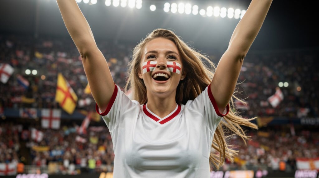 Supportrice English - Coupe du Monde 2026