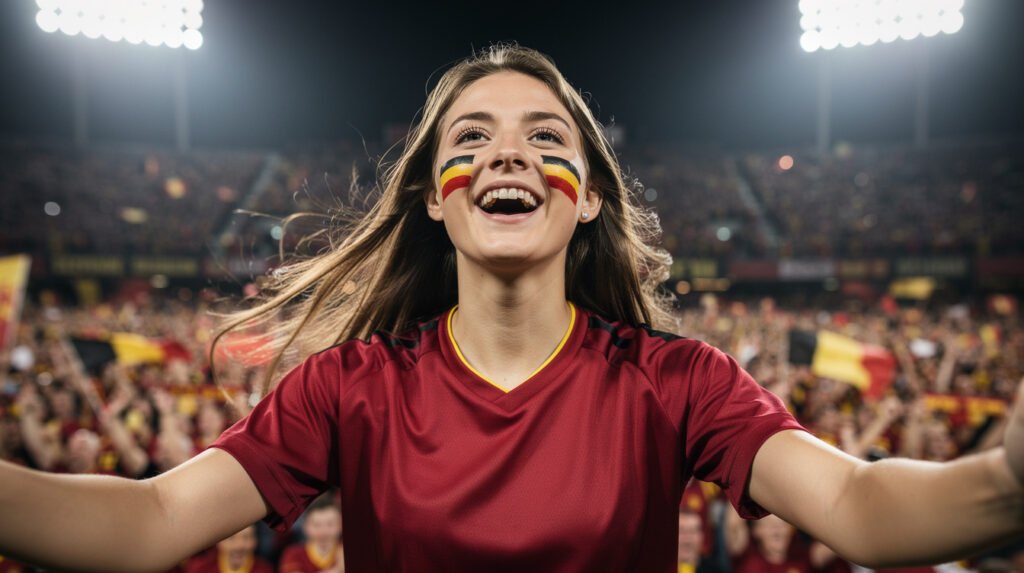 Supportrice Belgian - Coupe du Monde 2026