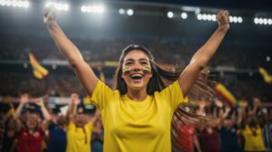 Supportrice colombienne - Coupe du Monde 2026