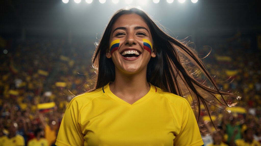 Supportrice equatorienne - Coupe du Monde 2026