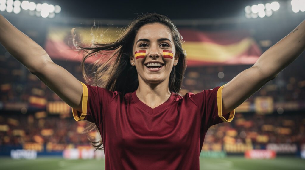 Supportrice Spanish - Coupe du Monde 2026