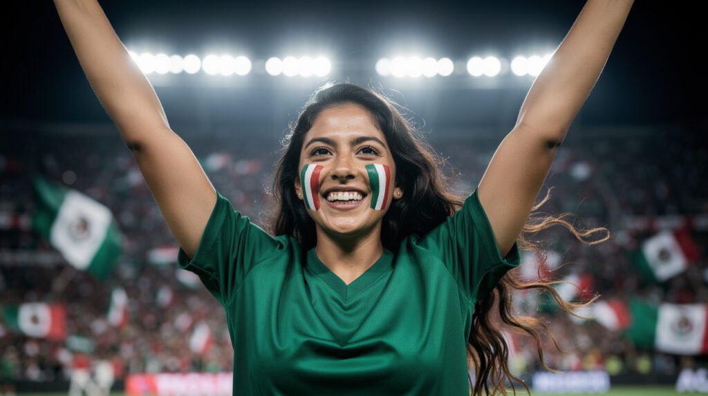 Supportrice mexicaine - Coupe du Monde 2026