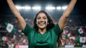 Supportrice mexicaine - Coupe du Monde 2026