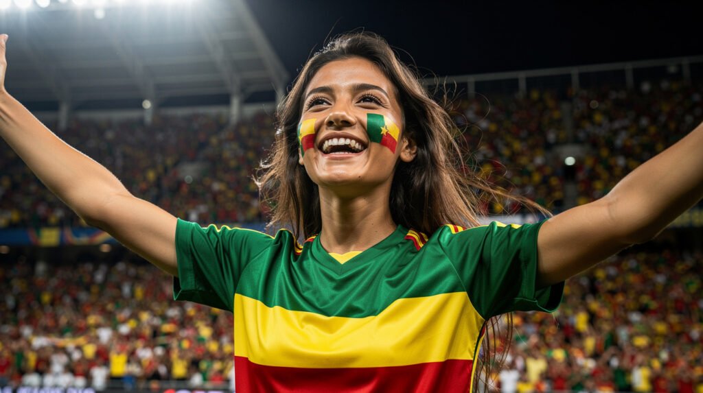 Supportrice Sénégal - Coupe du Monde 2026
