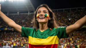 Supportrice Sénégal - Coupe du Monde 2026