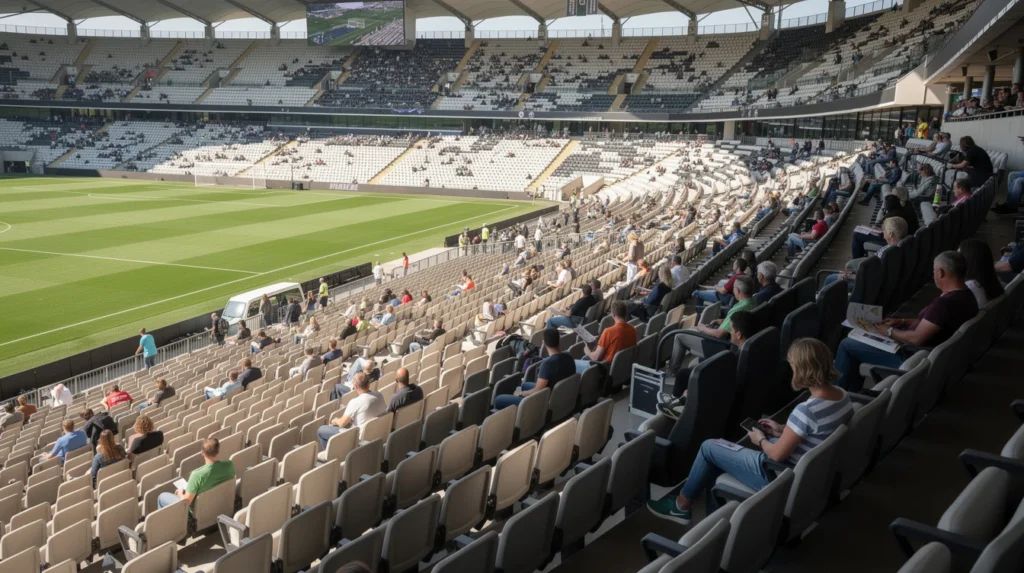 Coupe du Monde 2026 : 45 000 spectateurs annoncés, mais le stade semblait à moitié vide