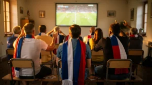 France–Sénégal : dans ce village de l’Isère, 60 habitants ont mis le Mondial à l’affiche