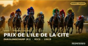 Pronostic Quinté du 7 juin 2026 à Parislongchamp : base solide, cheval en or et tocard