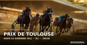 Multi 2026-06-17 : 5ème course - Prix De Toulouse a Agen La Garenne (R1) - pronostic MediaPronos
