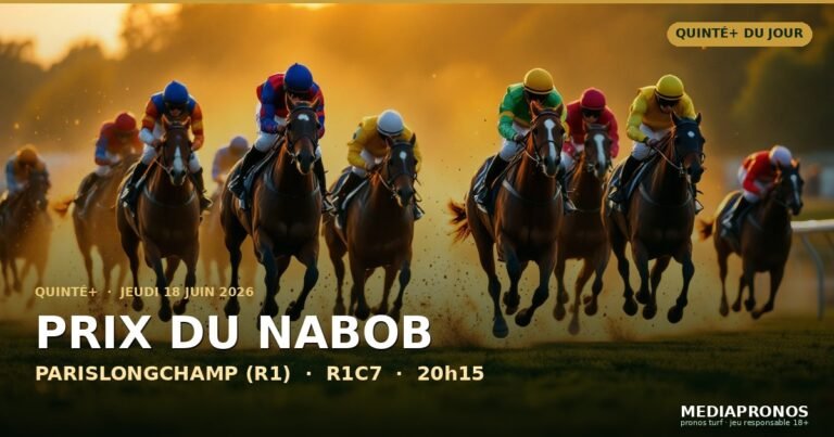 Pronostic Quinté du 18 juin 2026 à Parislongchamp : base solide, cheval en or et tocard