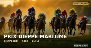 Pronostic Quinté du 23 juin 2026 à Dieppe : base solide, cheval en or et tocard