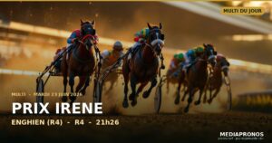 Multi 2026-06-23 : 3ème course - Prix Irene a Enghien (R4) - pronostic MediaPronos