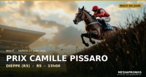 Multi 2026-06-27 : 4ème course - Prix Camille Pissaro a Dieppe (R5) - pronostic MediaPronos