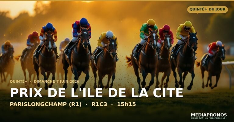 Résultat et arrivée du Quinté du dimanche 7 juin 2026 à Parislongchamp