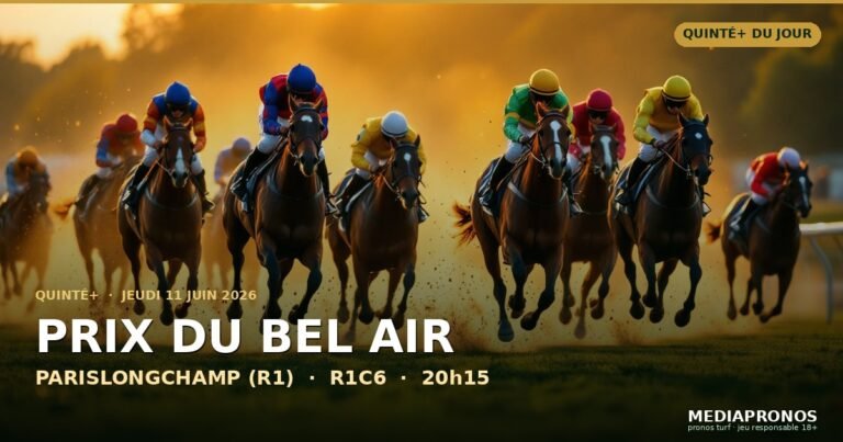Résultat et arrivée du Quinté du jeudi 11 juin 2026 à Parislongchamp