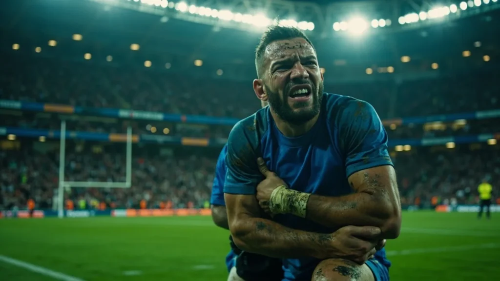 Rugby : Lenni Nouchi sort sur blessure avec le XV de France face au Japon