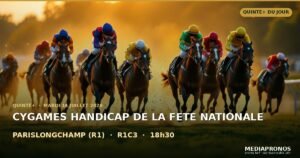 Pronostic Quinté du 14 juillet 2026 à Parislongchamp : base solide, cheval en or et tocard