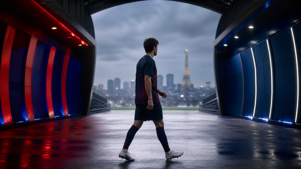 Ferran Torres entre les univers du FC Barcelone et du PSG