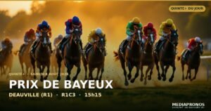 Pronostic Quinté du 8 août 2026 à Deauville : base, value et tocard