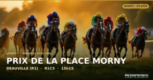 Pronostic Quinté du 22 août 2026 à Deauville : les chevaux à jouer et le tocard