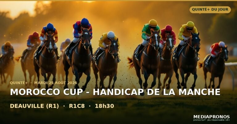 Pronostic Quinté du 25 août 2026 à Deauville : notre sélection et les chevaux à suivre