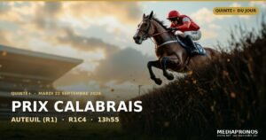 Pronostic Quinté du 22 septembre 2026 à Auteuil : la base, l’outsider et le tocard du jour