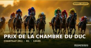 Pronostic Quinté du 29 septembre 2026 à Chantilly : notre sélection et les chevaux à suivre