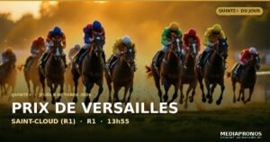 Pronostic Quinté du 8 octobre 2026 à Saint-Cloud : la sélection, l’or et l’outsider