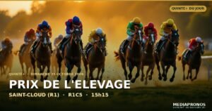 Pronostic Quinté du 25 octobre 2026 à Saint-Cloud : base, value et tocard